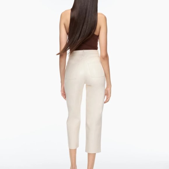 Aritzia Wilfred The Melina™ Cropped Pant, Birch, Size 2, NWOT, Never Worn - Picture 4 of 8